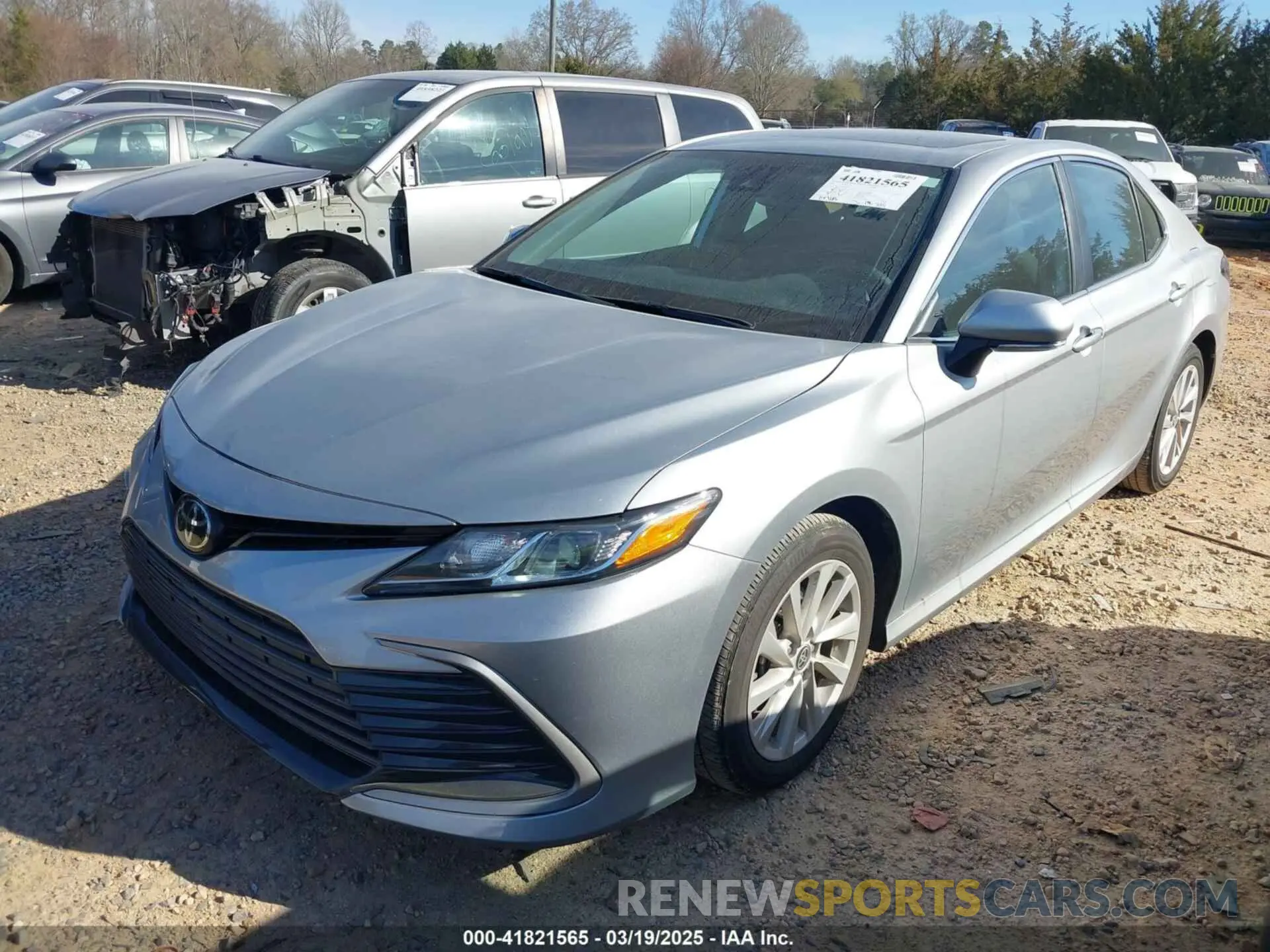 2 Photograph of a damaged car 4T1R11AK5RU253701 TOYOTA CAMRY 2024