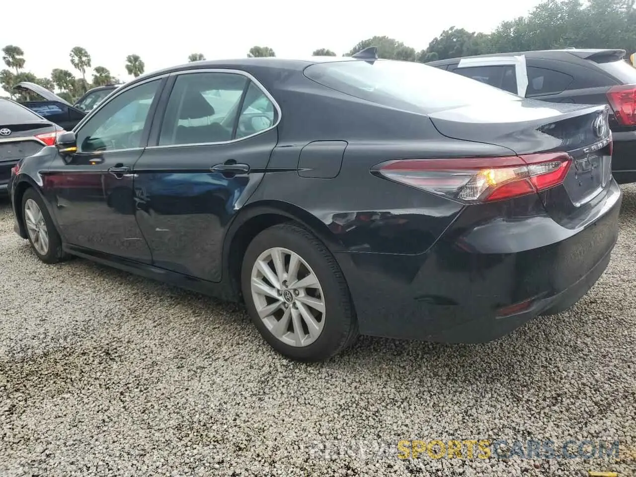 2 Photograph of a damaged car 4T1R11AK6RU243288 TOYOTA CAMRY 2024