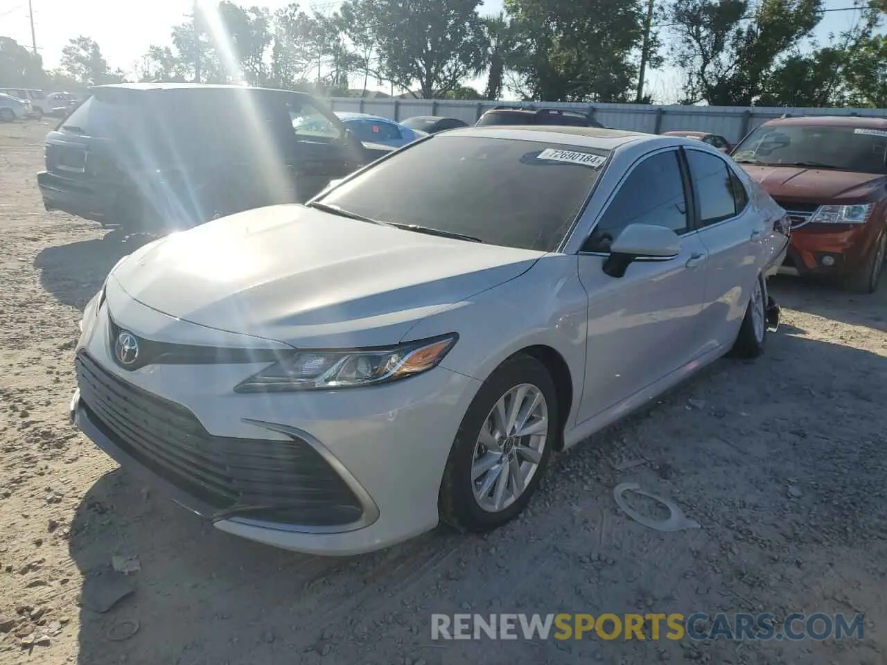 1 Photograph of a damaged car 4T1R11AK6RU244022 TOYOTA CAMRY 2024