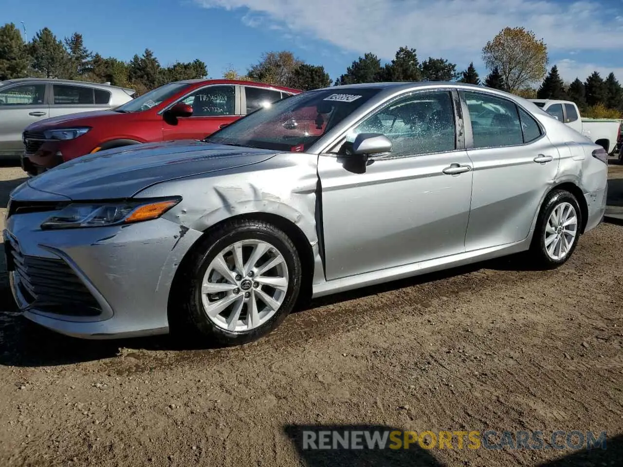 1 Photograph of a damaged car 4T1R11AK6RU256171 TOYOTA CAMRY 2024