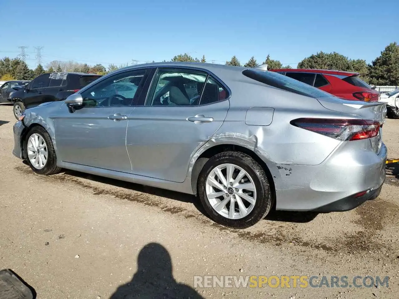 2 Photograph of a damaged car 4T1R11AK6RU256171 TOYOTA CAMRY 2024