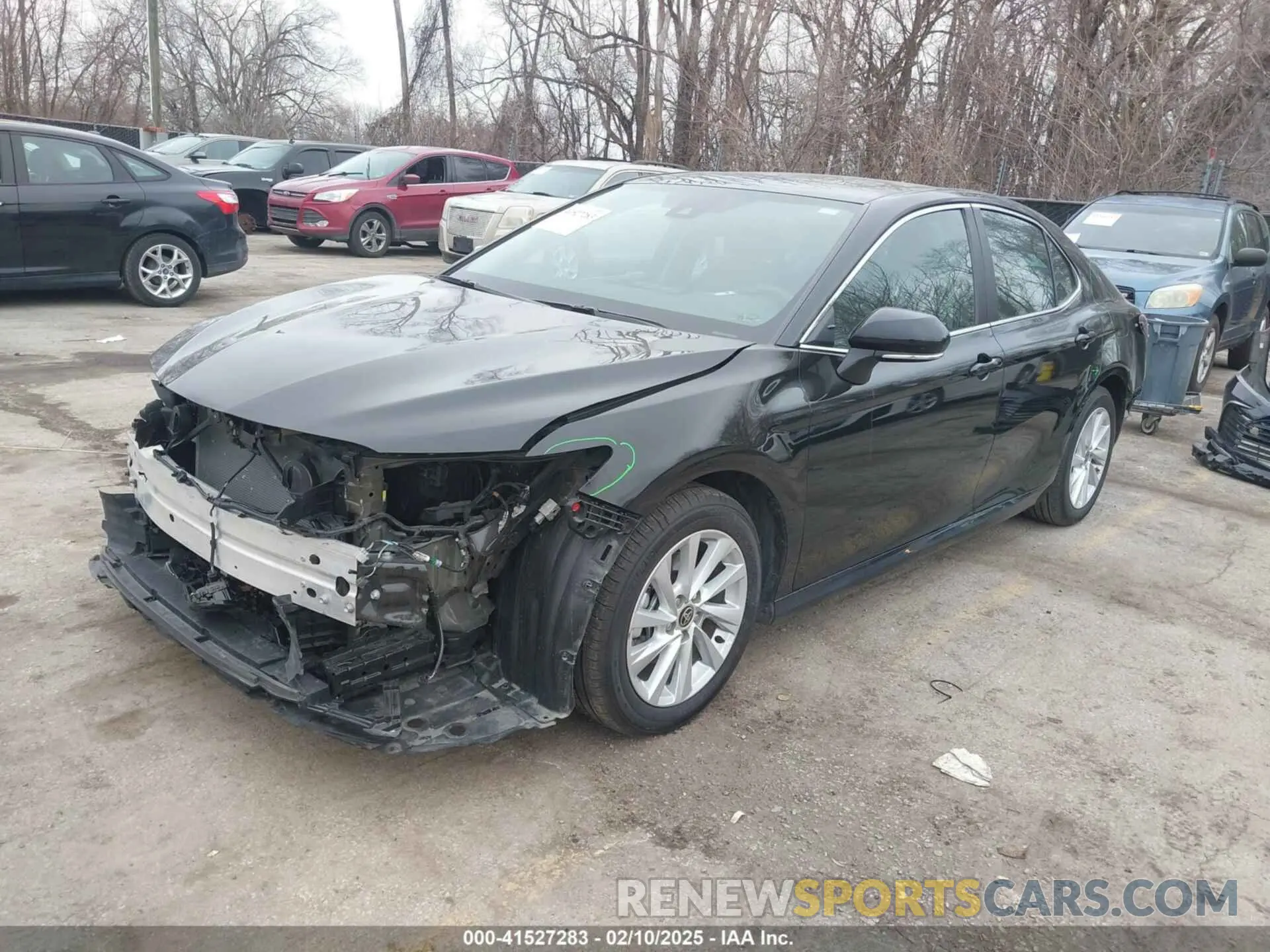 2 Photograph of a damaged car 4T1R11AK7RU200451 TOYOTA CAMRY 2024