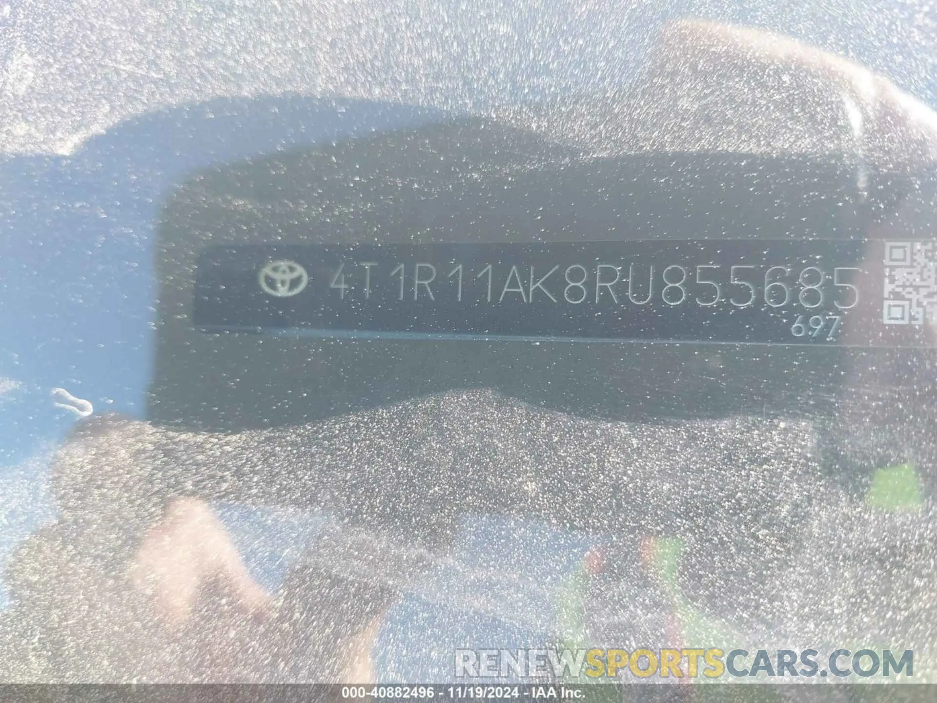9 Photograph of a damaged car 4T1R11AK8RU855685 TOYOTA CAMRY 2024