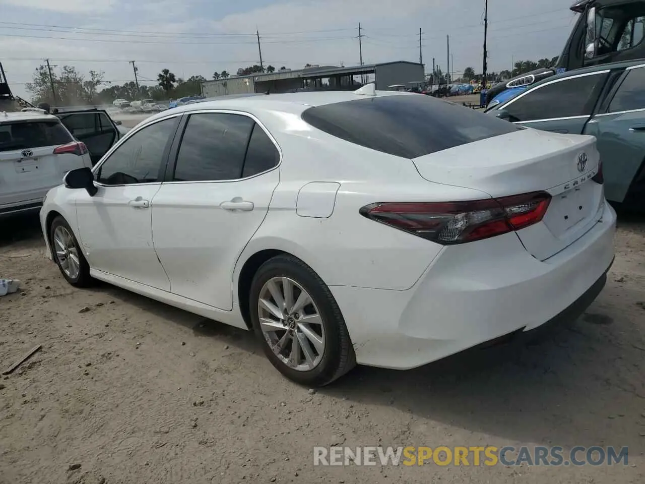 2 Photograph of a damaged car 4T1R11AK8RU873801 TOYOTA CAMRY 2024