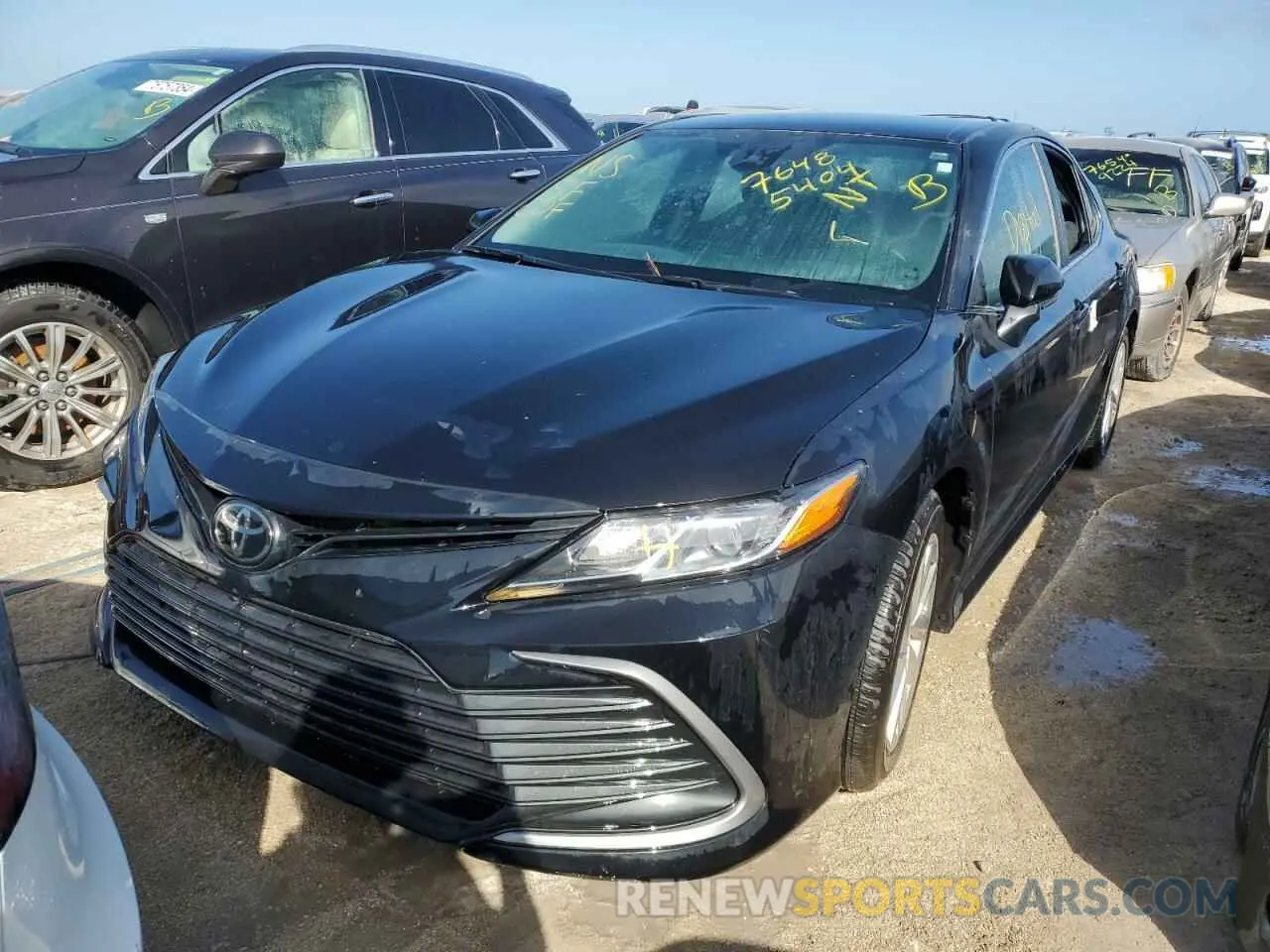 1 Photograph of a damaged car 4T1R11AK9RU224606 TOYOTA CAMRY 2024