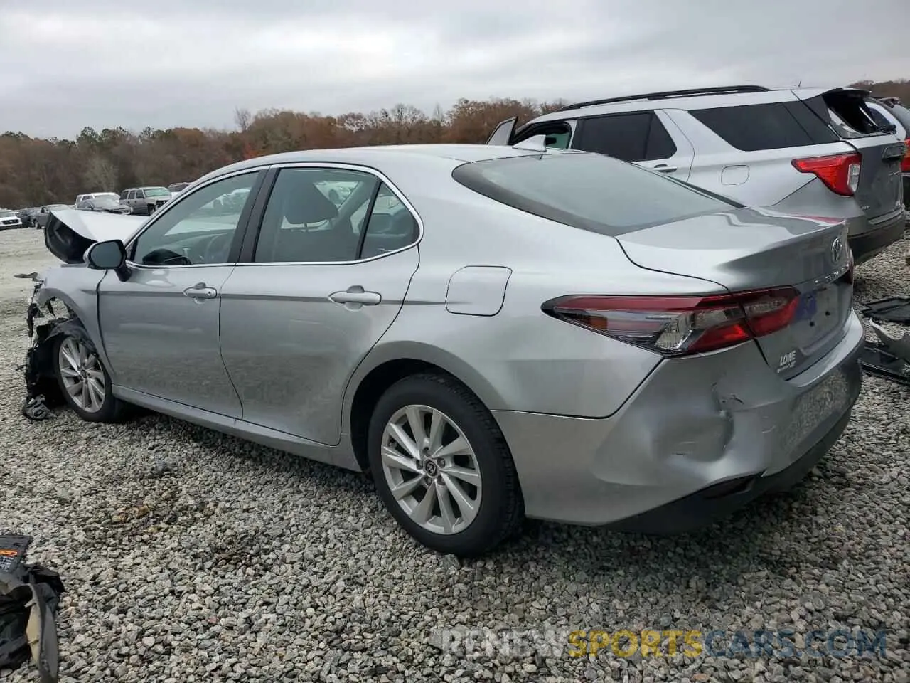2 Photograph of a damaged car 4T1R11AK9RU259548 TOYOTA CAMRY 2024
