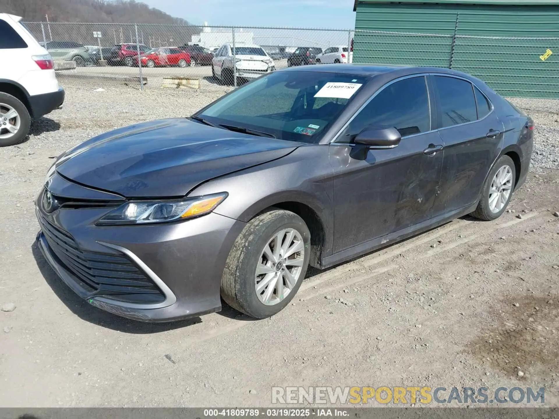 2 Photograph of a damaged car 4T1R11AK9RU864461 TOYOTA CAMRY 2024