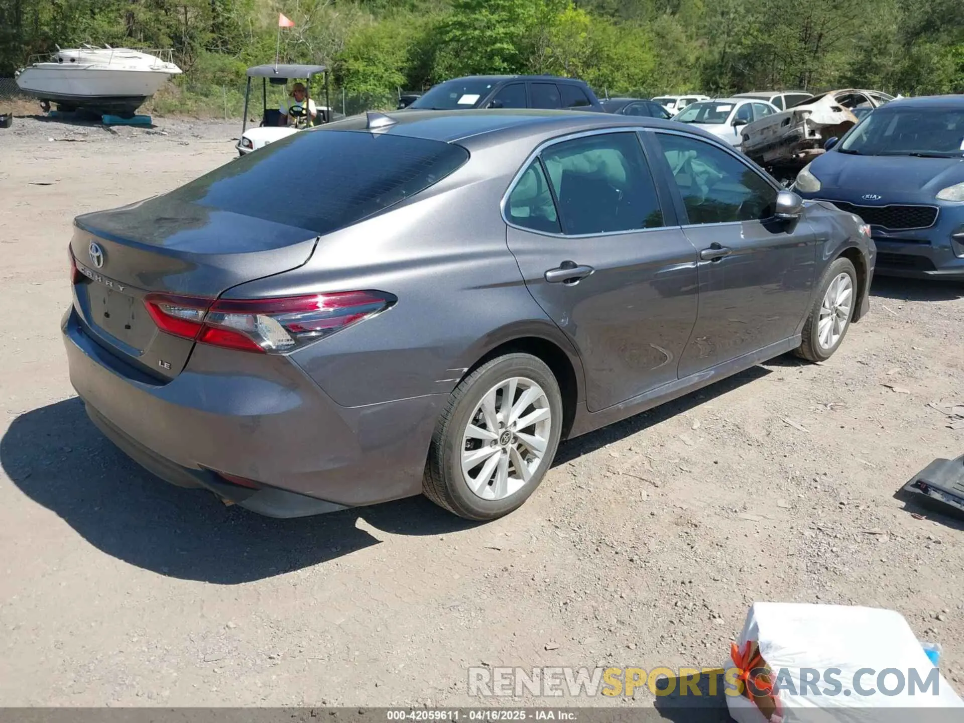 4 Photograph of a damaged car 4T1R11AK9RU876271 TOYOTA CAMRY 2024
