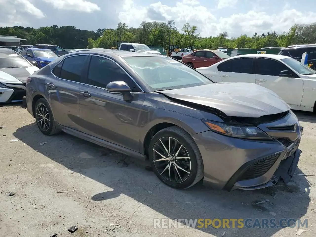 4 Photograph of a damaged car 4T1S11AK0RU212328 TOYOTA CAMRY 2024