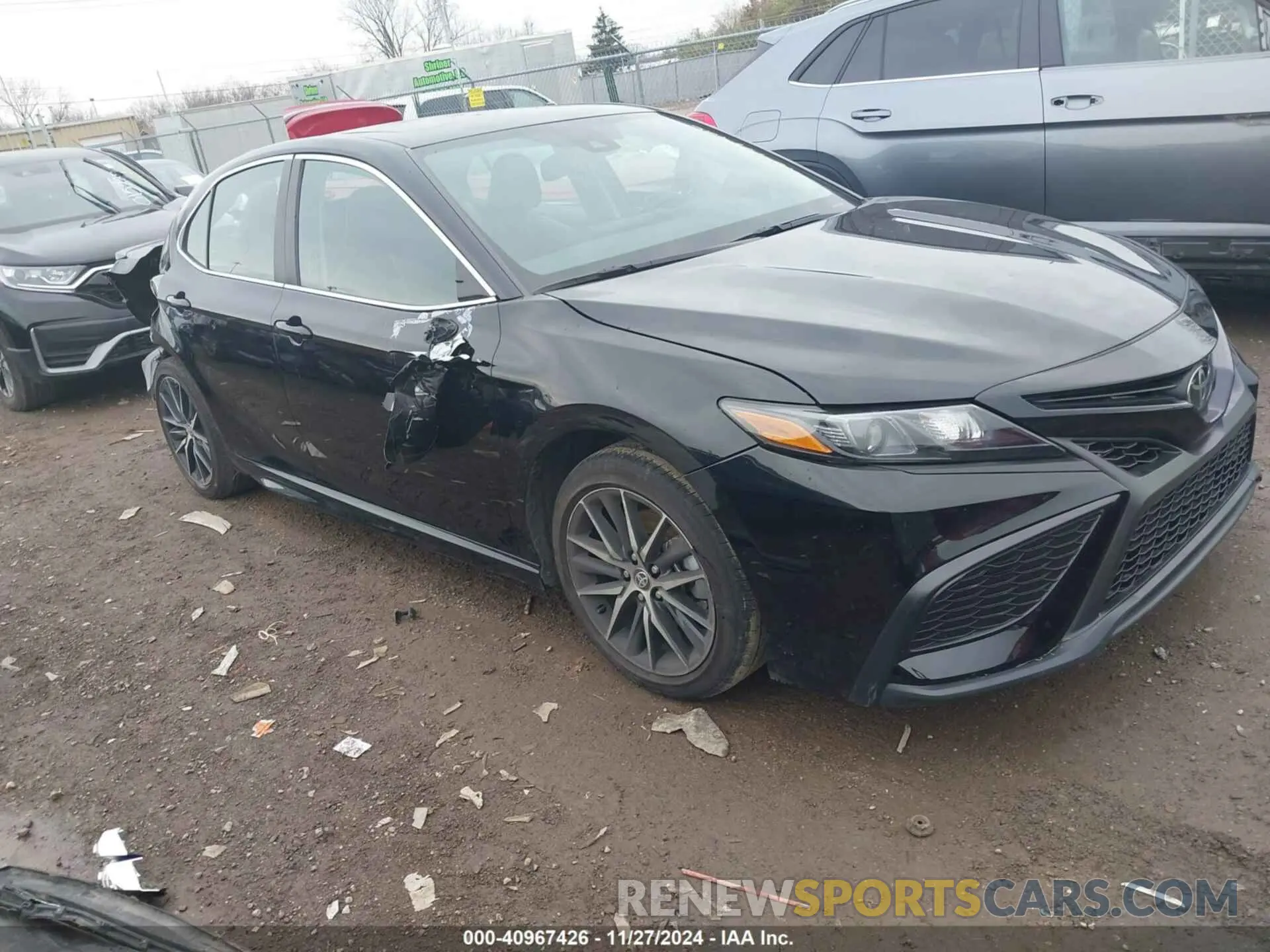 1 Photograph of a damaged car 4T1S11AK1RU239814 TOYOTA CAMRY 2024