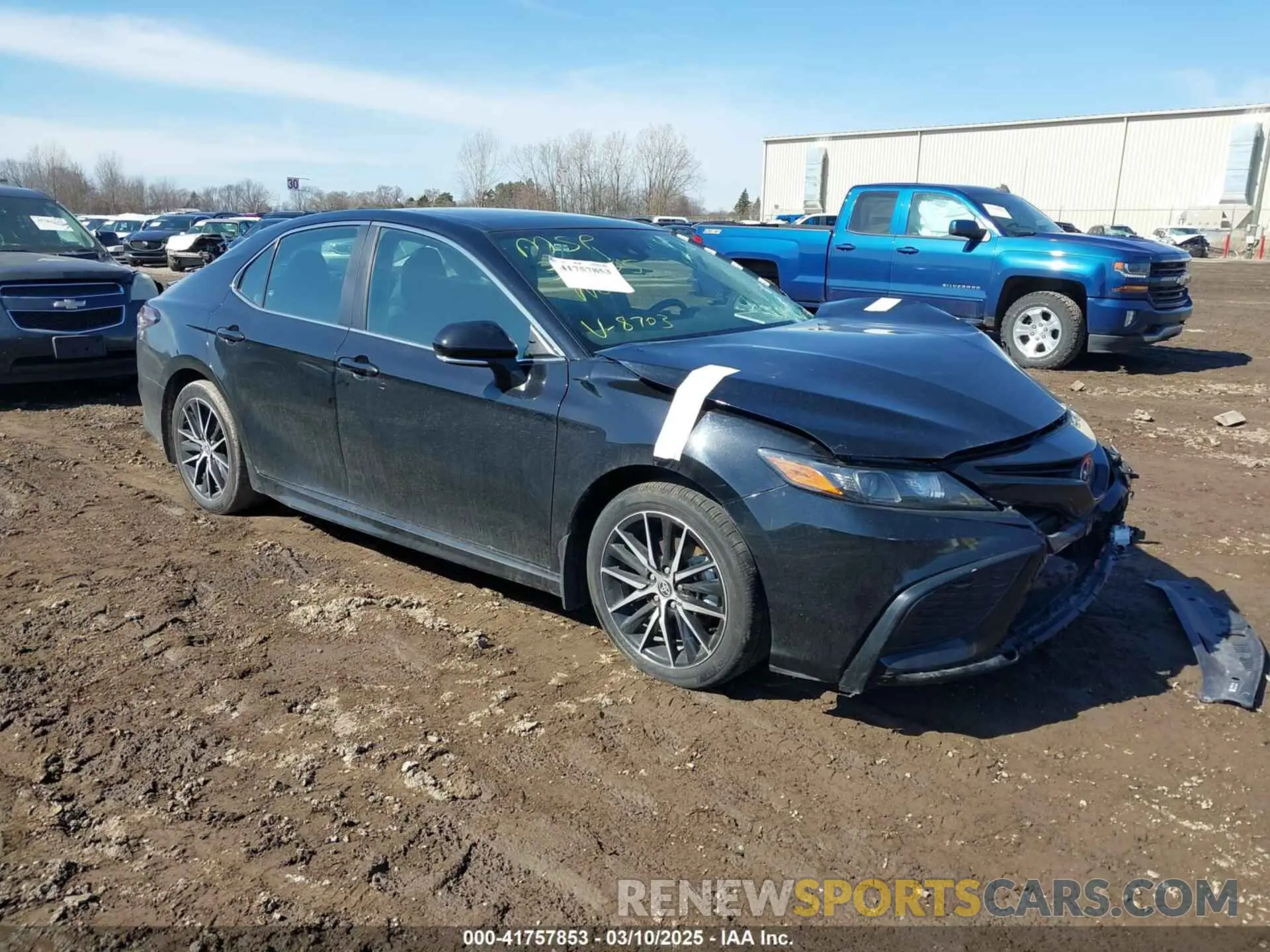 1 Photograph of a damaged car 4T1S11AK4RU888703 TOYOTA CAMRY 2024