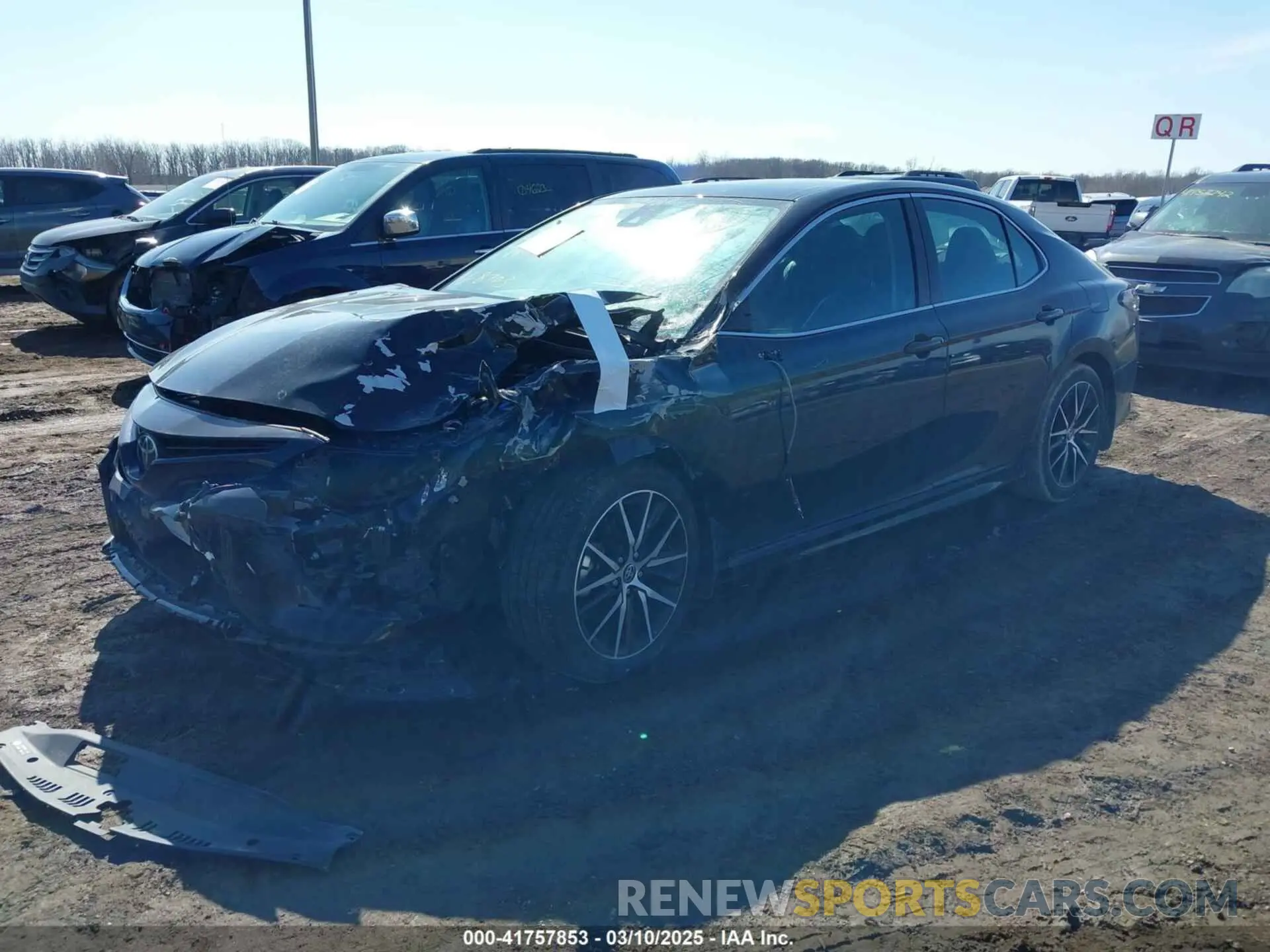 2 Photograph of a damaged car 4T1S11AK4RU888703 TOYOTA CAMRY 2024