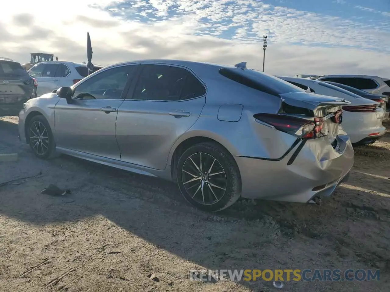 2 Photograph of a damaged car 4T1S11AK6RU911883 TOYOTA CAMRY 2024