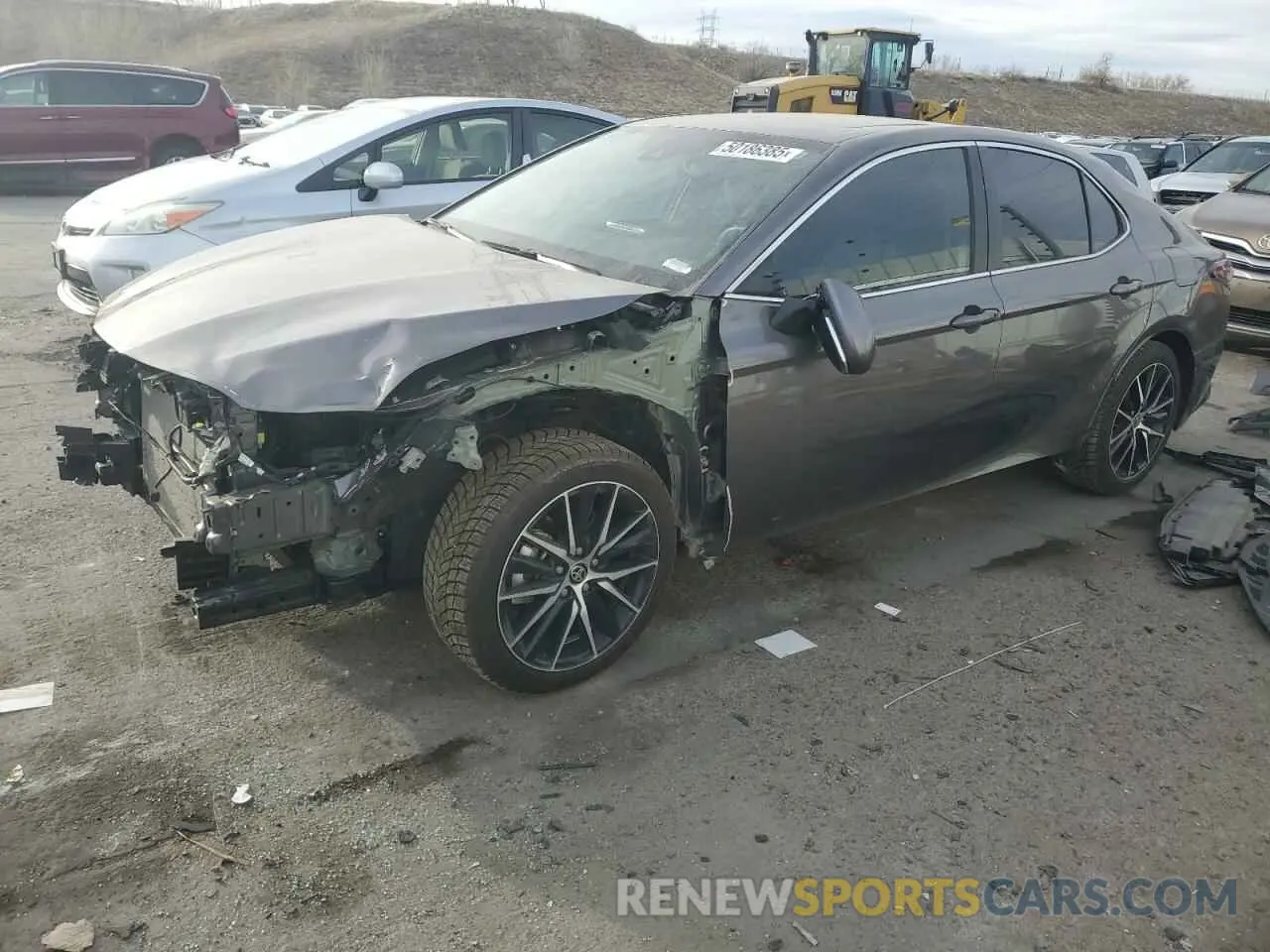 1 Photograph of a damaged car 4T1S11AK6RU918624 TOYOTA CAMRY 2024