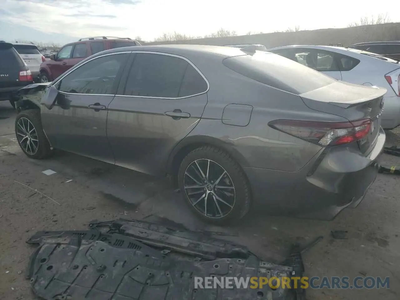 2 Photograph of a damaged car 4T1S11AK6RU918624 TOYOTA CAMRY 2024