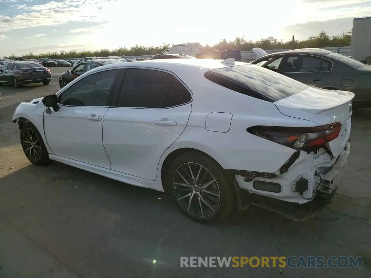 2 Photograph of a damaged car 4T1S11AK7RU246573 TOYOTA CAMRY 2024