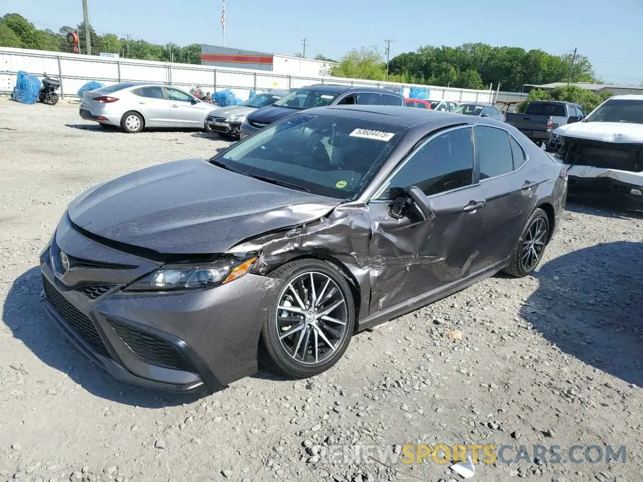 1 Photograph of a damaged car 4T1S11AK8RU253872 TOYOTA CAMRY 2024