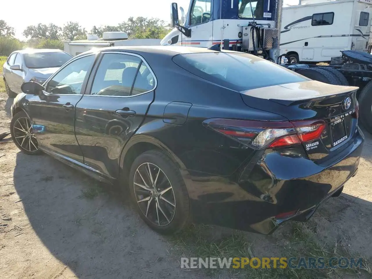 2 Photograph of a damaged car 4T1S11AK8RU907592 TOYOTA CAMRY 2024