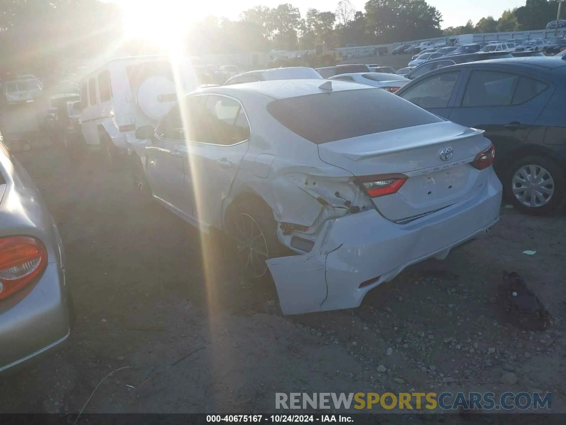 3 Photograph of a damaged car 4T1S11AKXRU245515 TOYOTA CAMRY 2024