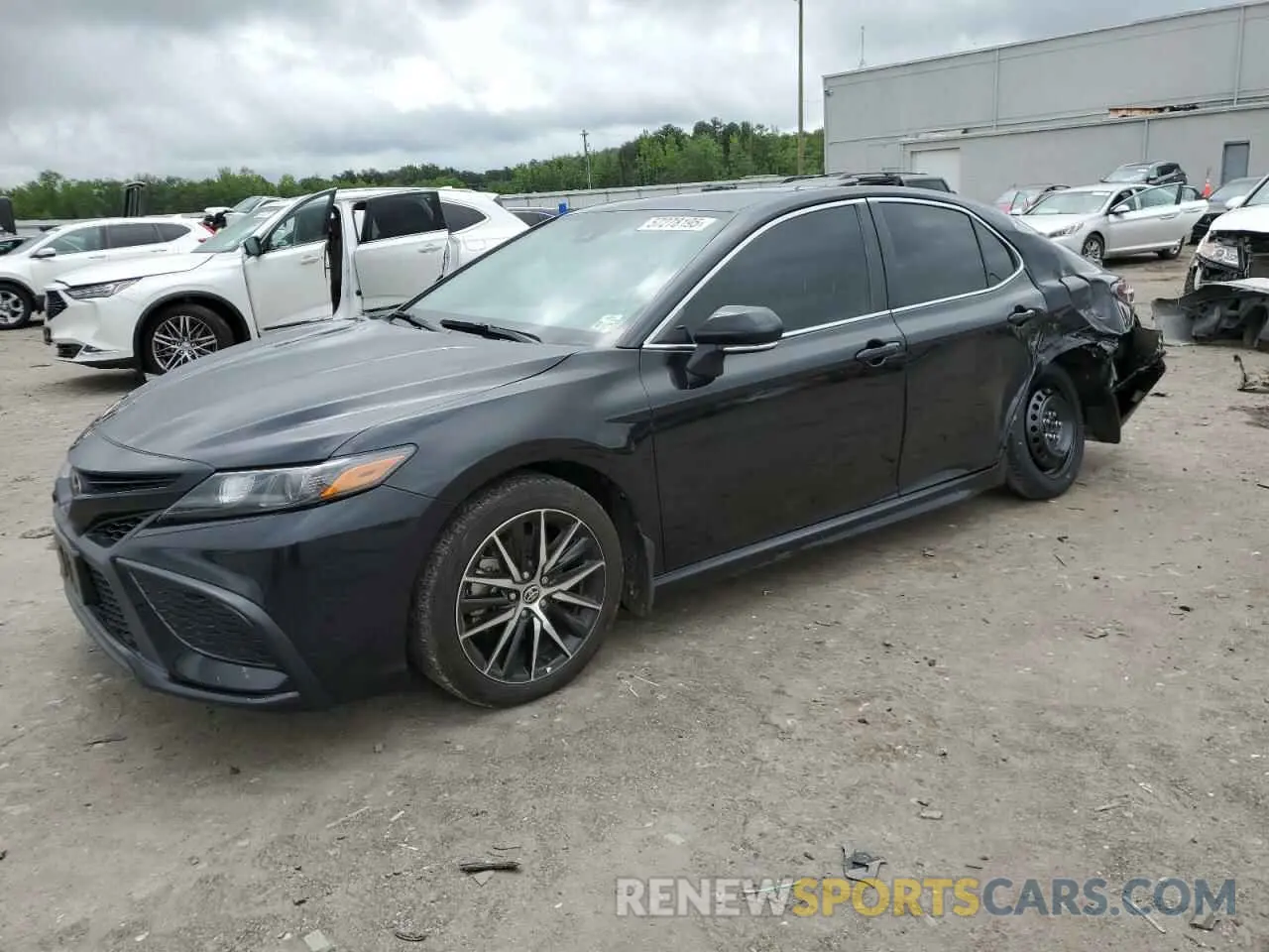 1 Photograph of a damaged car 4T1T11AK0RU849773 TOYOTA CAMRY 2024