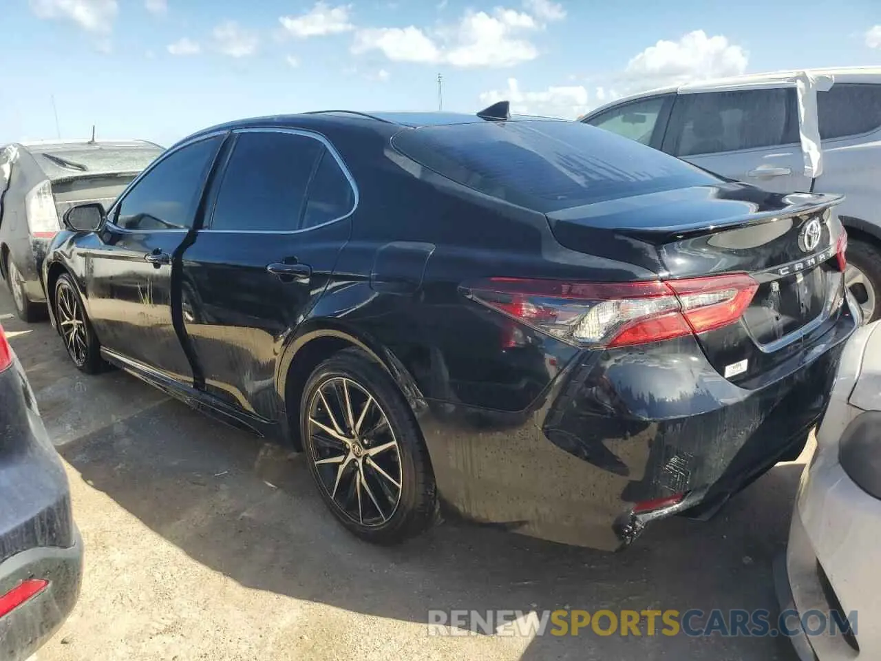 2 Photograph of a damaged car 4T1T11AK0RU913956 TOYOTA CAMRY 2024