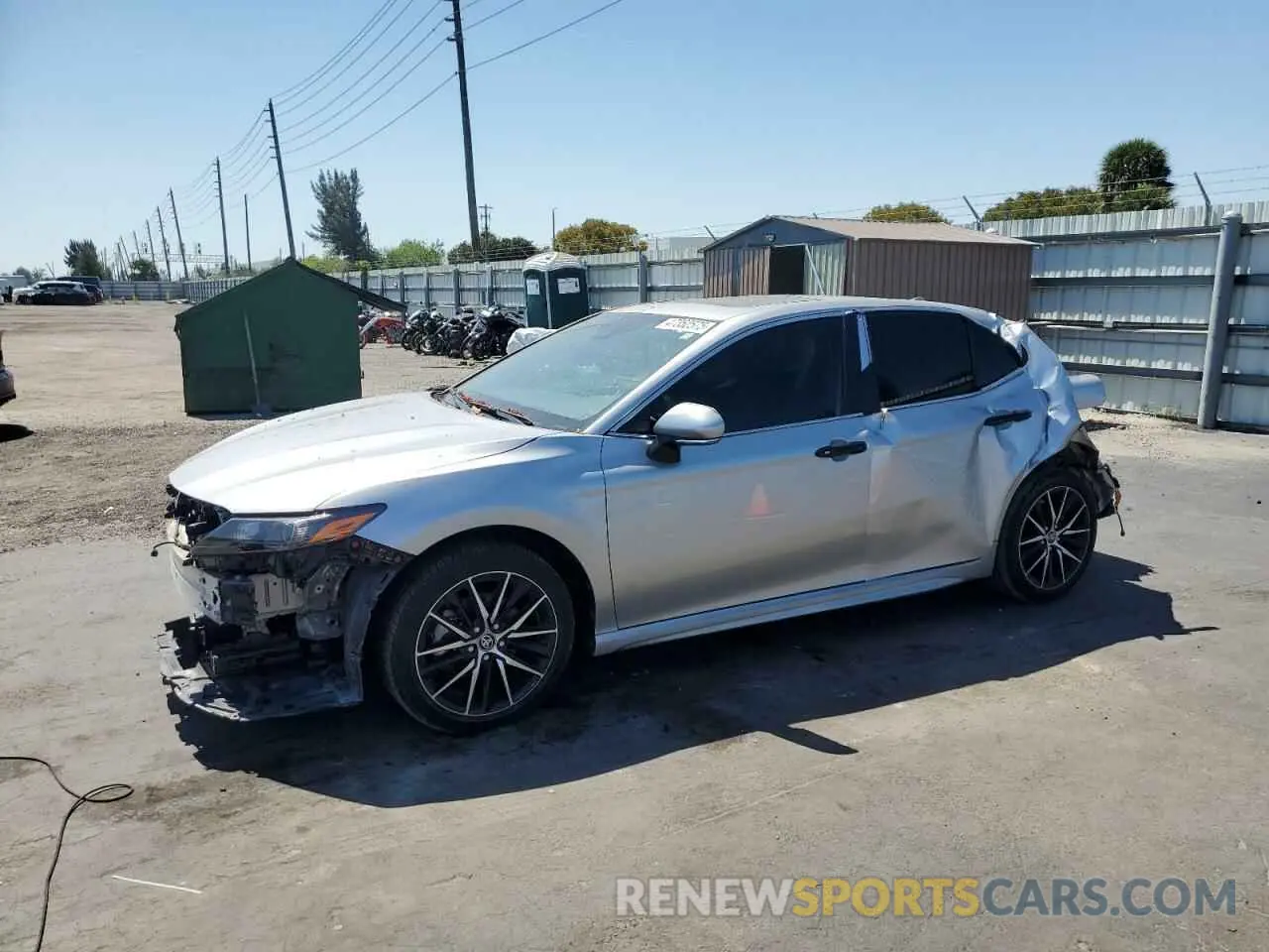 1 Photograph of a damaged car 4T1T11AK0RU920065 TOYOTA CAMRY 2024