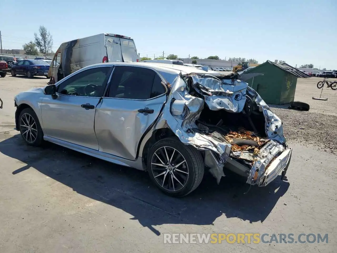 2 Photograph of a damaged car 4T1T11AK0RU920065 TOYOTA CAMRY 2024