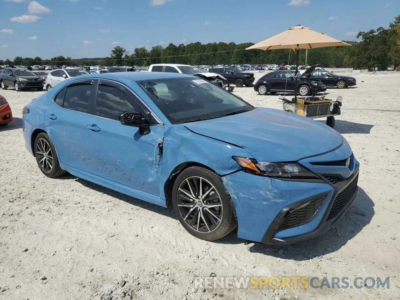 4 Photograph of a damaged car 4T1T11AK1RU192076 TOYOTA CAMRY 2024