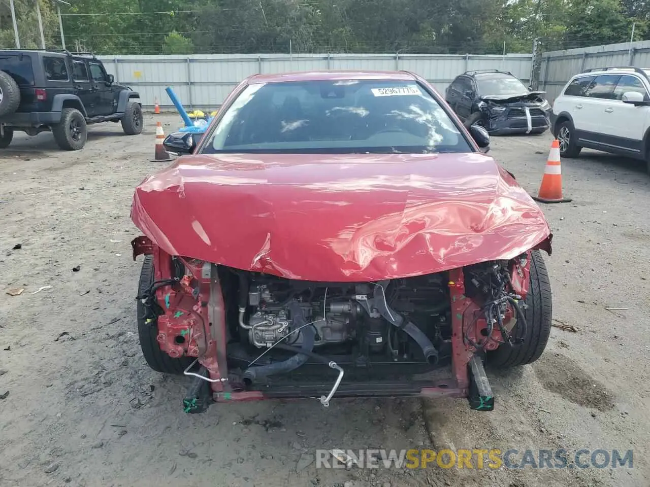 5 Photograph of a damaged car 4T1T11AK1RU197049 TOYOTA CAMRY 2024
