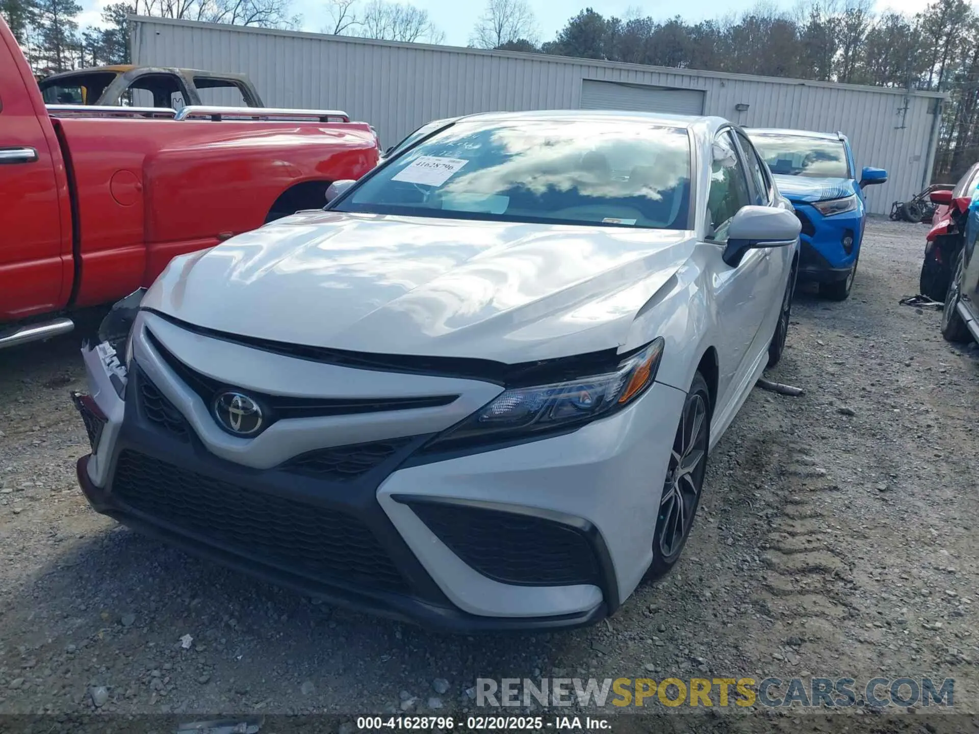 2 Photograph of a damaged car 4T1T11AK1RU206722 TOYOTA CAMRY 2024