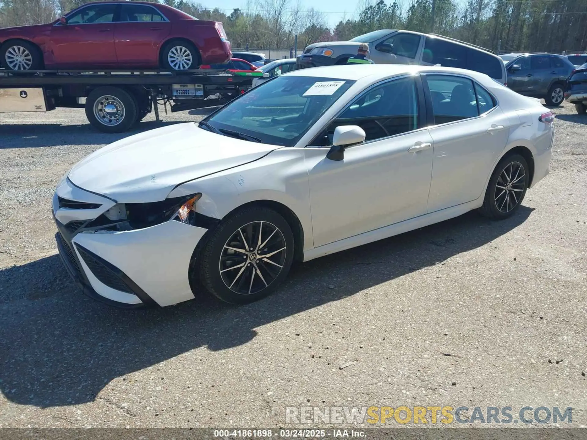 2 Photograph of a damaged car 4T1T11AK1RU849586 TOYOTA CAMRY 2024