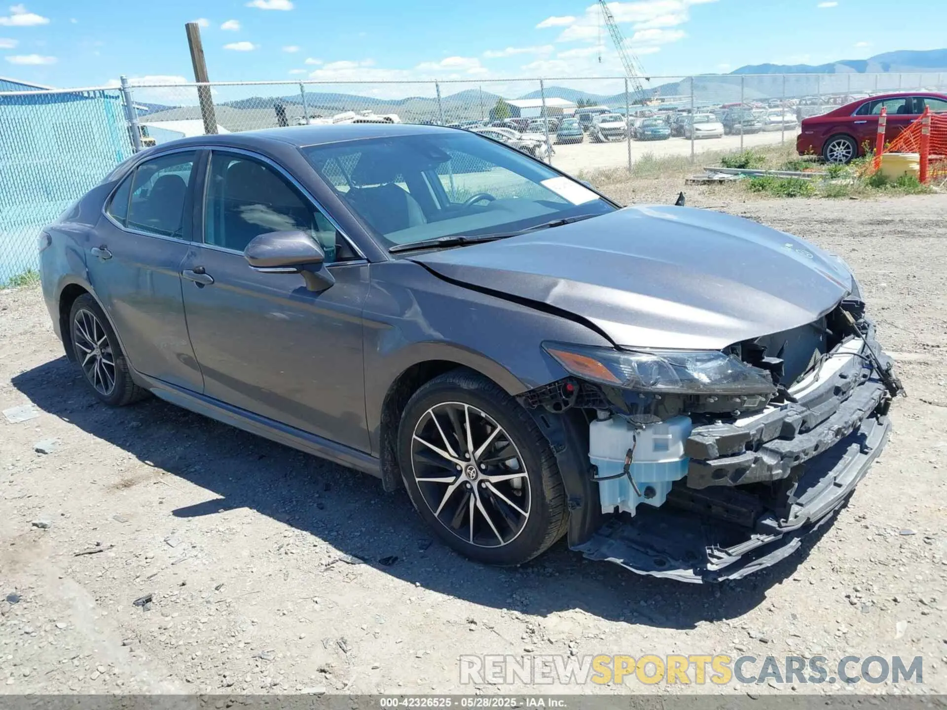 1 Photograph of a damaged car 4T1T11AK1RU855534 TOYOTA CAMRY 2024
