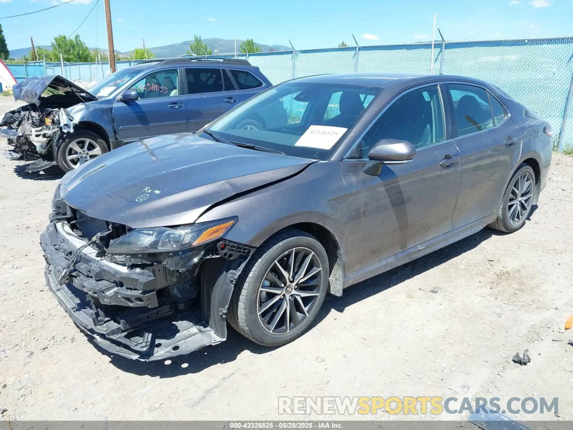 2 Photograph of a damaged car 4T1T11AK1RU855534 TOYOTA CAMRY 2024