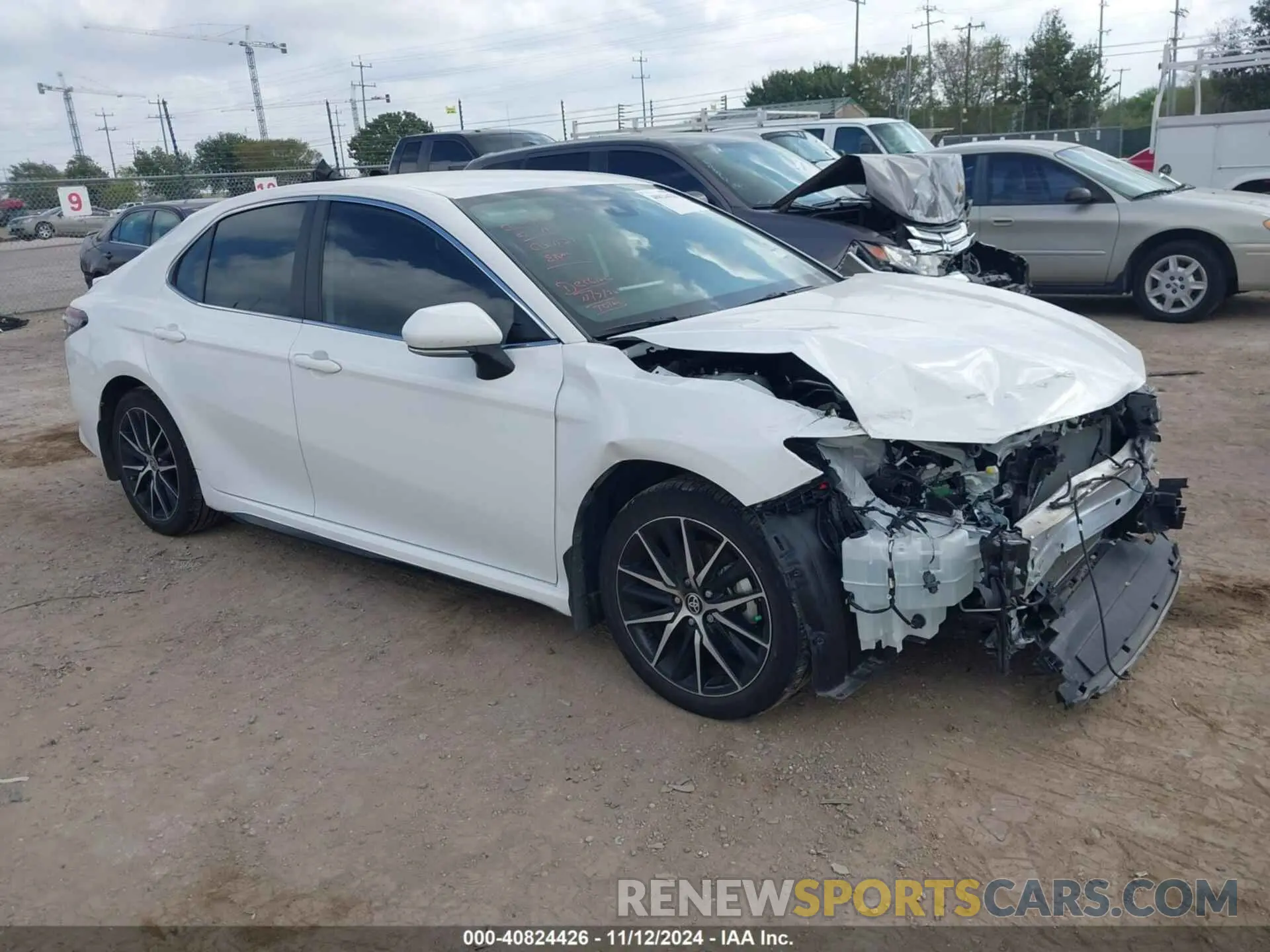 1 Photograph of a damaged car 4T1T11AK1RU860667 TOYOTA CAMRY 2024