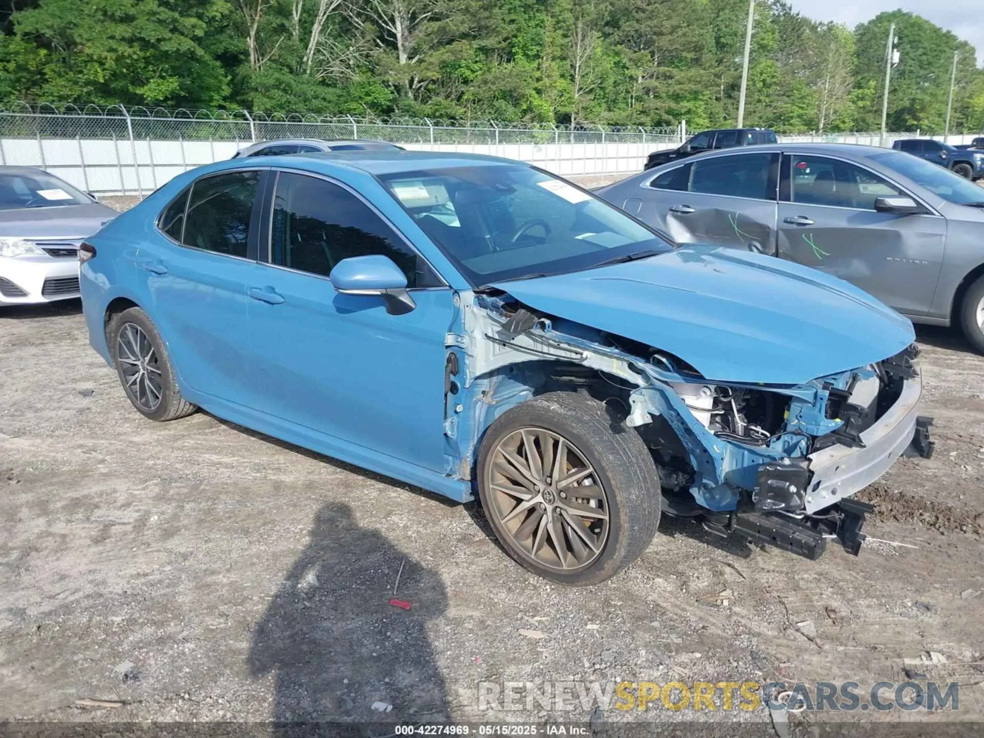 1 Photograph of a damaged car 4T1T11AK2RU197478 TOYOTA CAMRY 2024