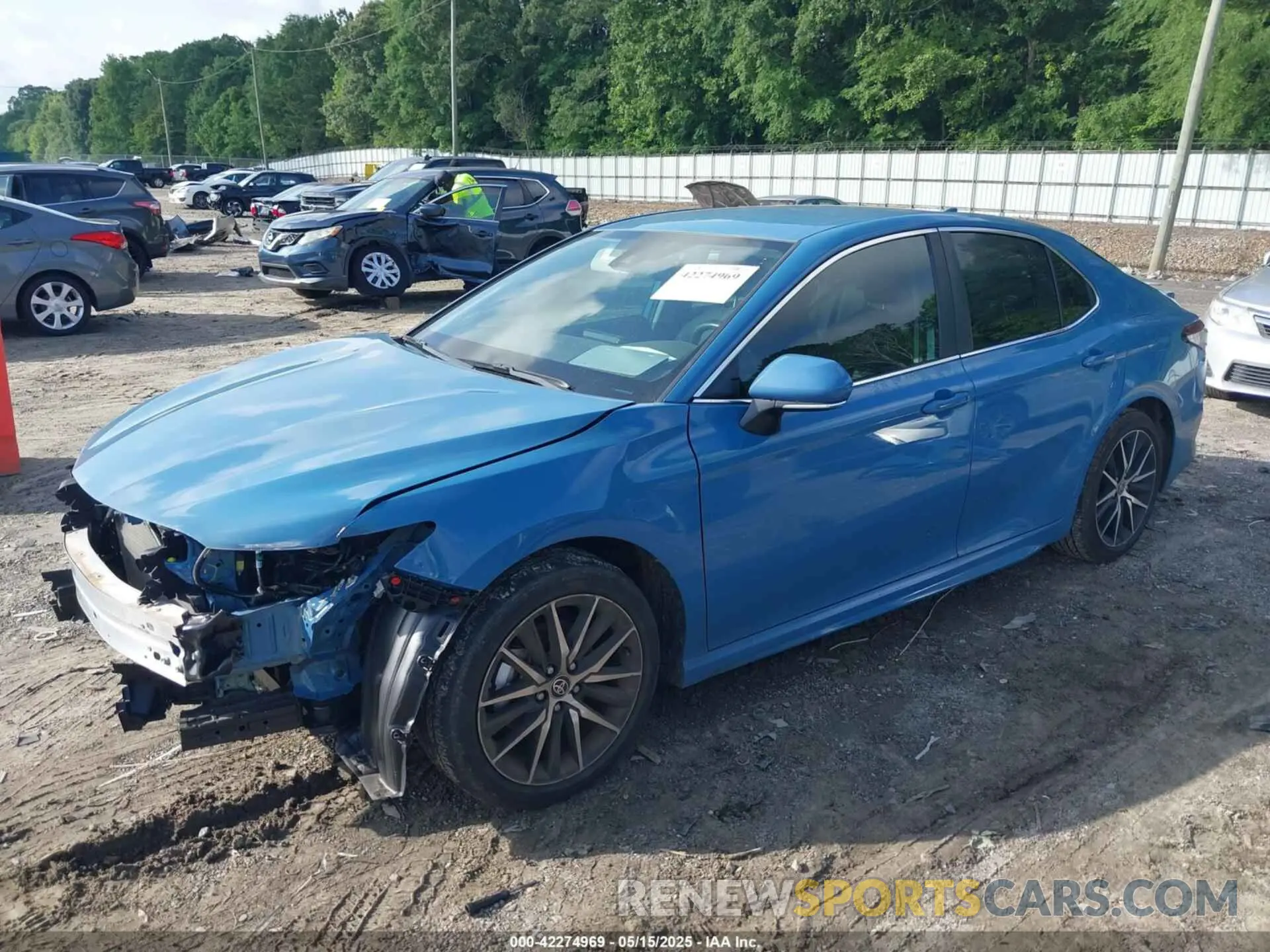 2 Photograph of a damaged car 4T1T11AK2RU197478 TOYOTA CAMRY 2024