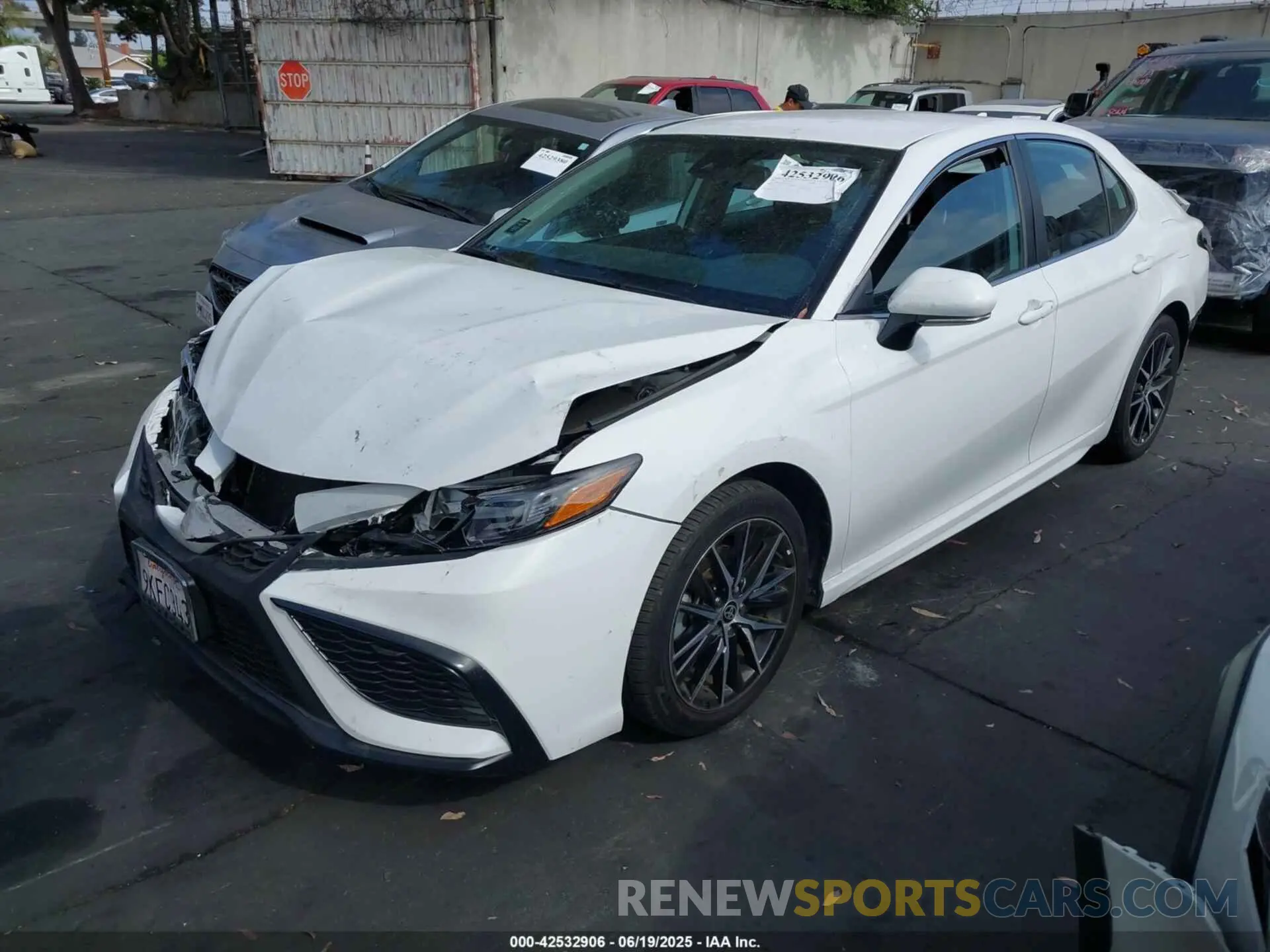 2 Photograph of a damaged car 4T1T11AK2RU867370 TOYOTA CAMRY 2024