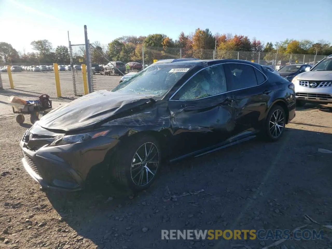 1 Photograph of a damaged car 4T1T11AK2RU879941 TOYOTA CAMRY 2024