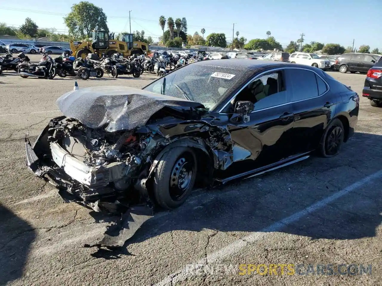 1 Photograph of a damaged car 4T1T11AK3RU855809 TOYOTA CAMRY 2024