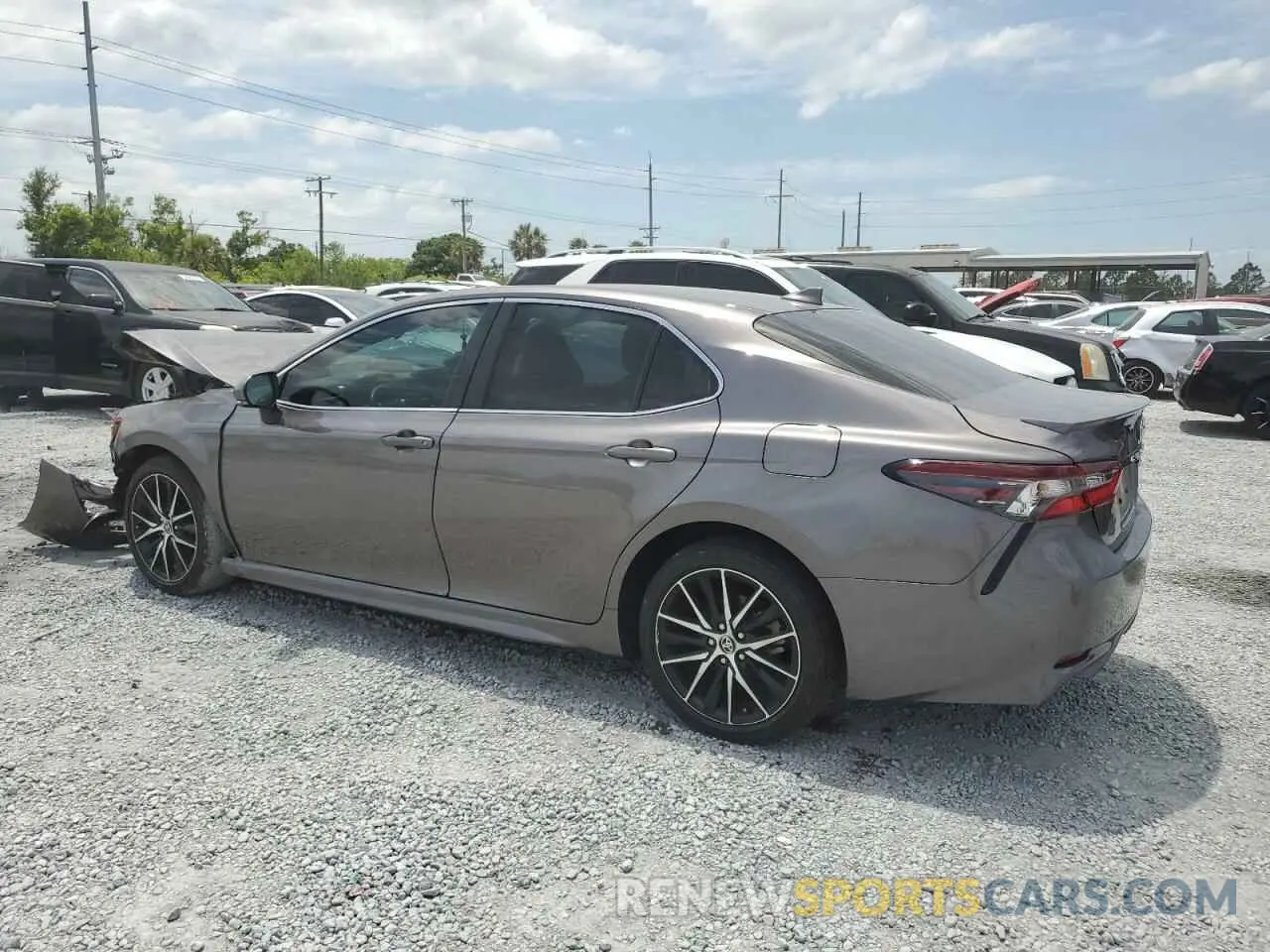 2 Photograph of a damaged car 4T1T11AK4RU261536 TOYOTA CAMRY 2024