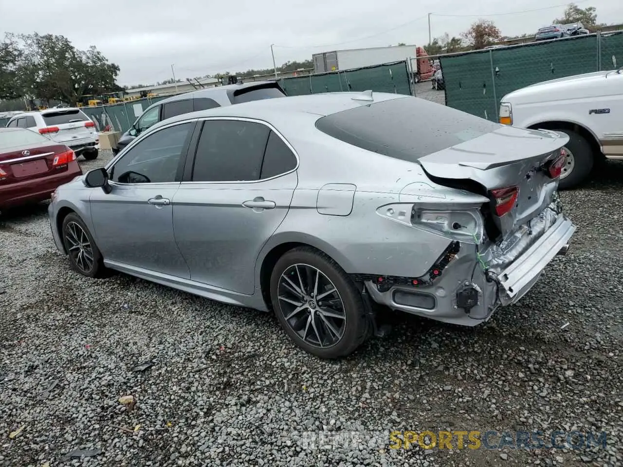 2 Photograph of a damaged car 4T1T11AK4RU903589 TOYOTA CAMRY 2024