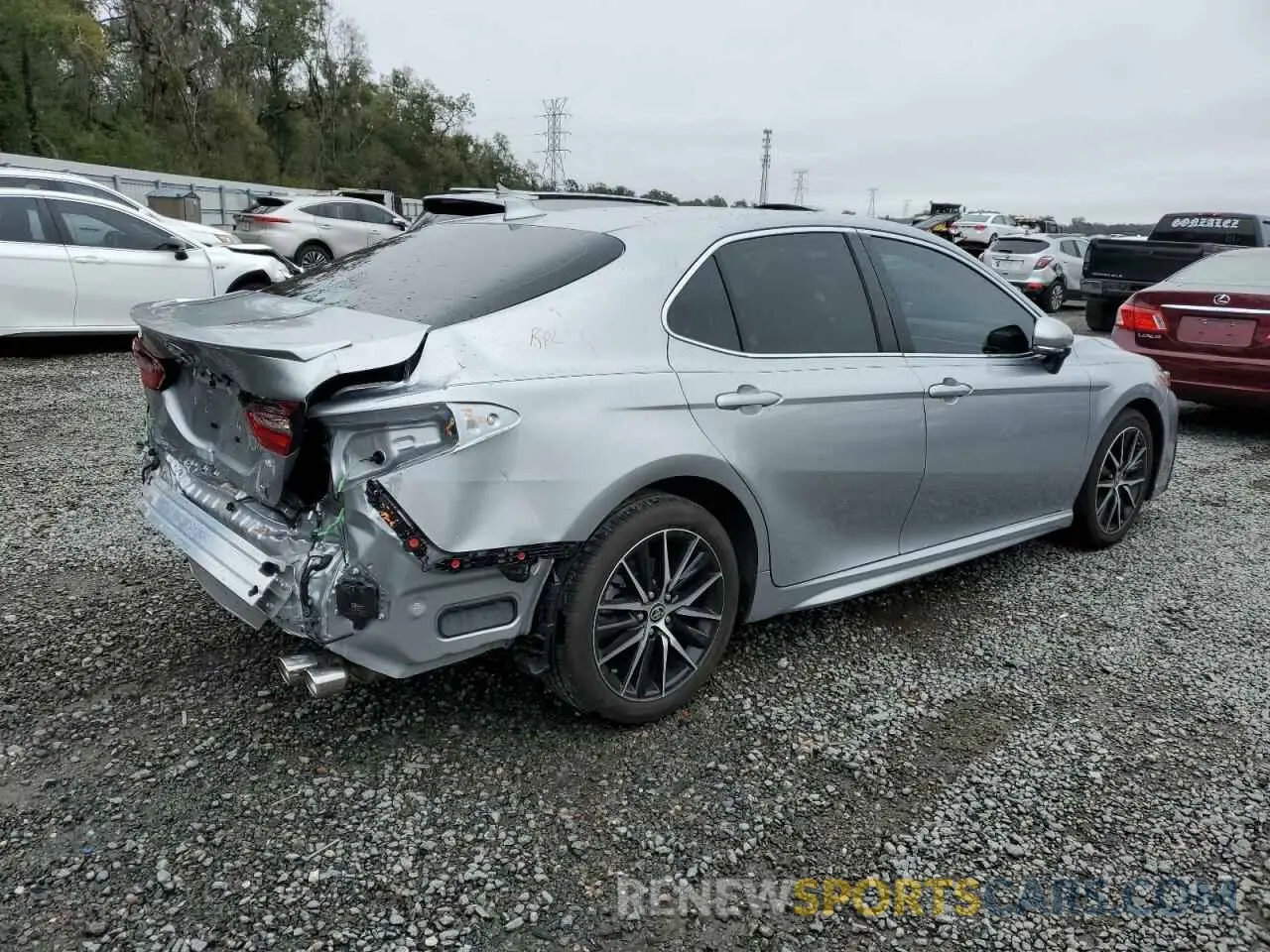 3 Photograph of a damaged car 4T1T11AK4RU903589 TOYOTA CAMRY 2024