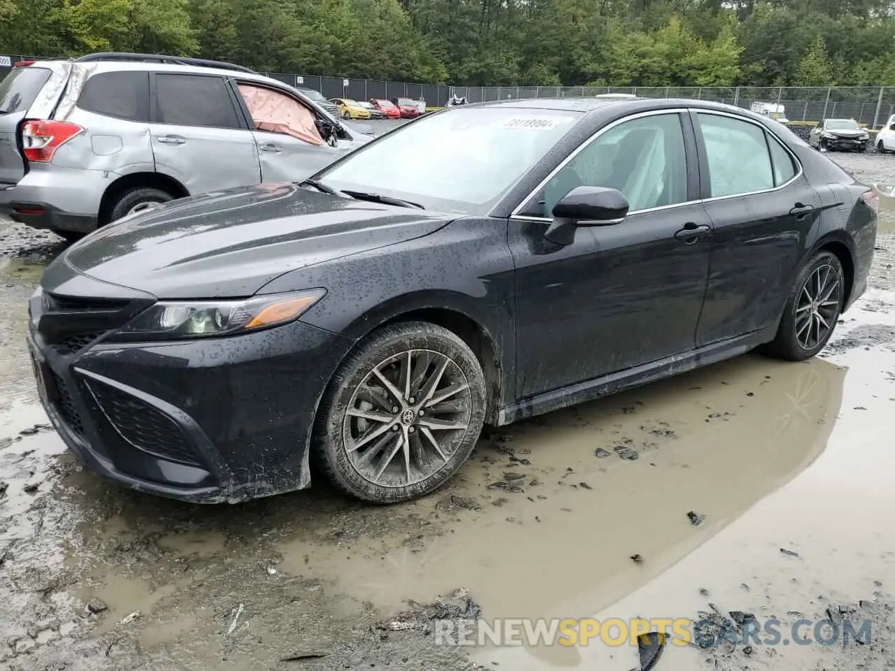 1 Photograph of a damaged car 4T1T11AK5RU855102 TOYOTA CAMRY 2024
