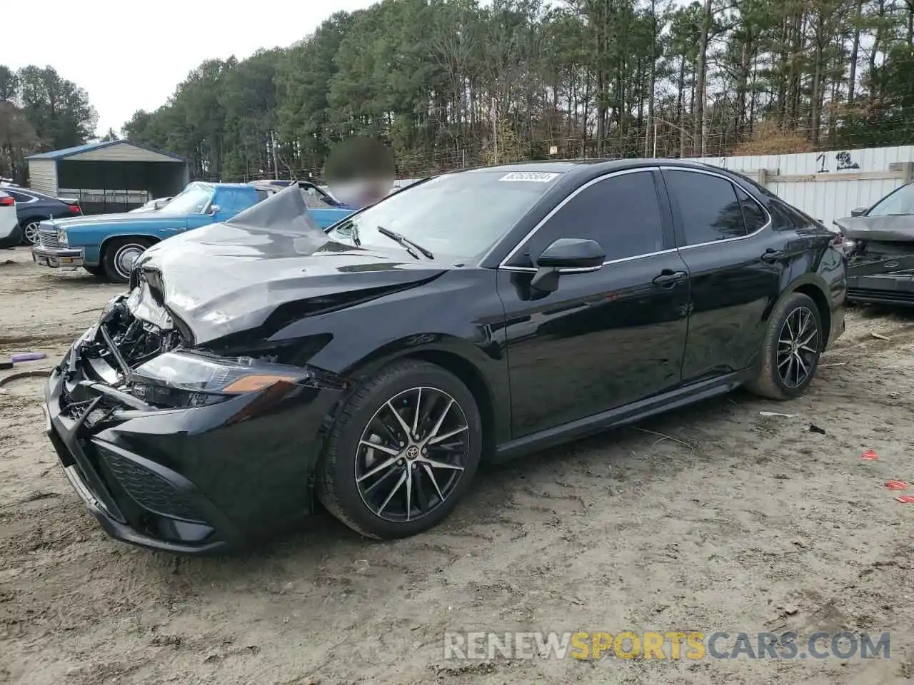 1 Photograph of a damaged car 4T1T11AK5RU889069 TOYOTA CAMRY 2024