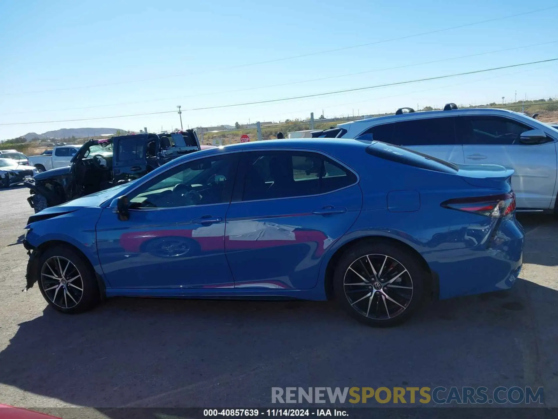 14 Photograph of a damaged car 4T1T11AK6RU216324 TOYOTA CAMRY 2024