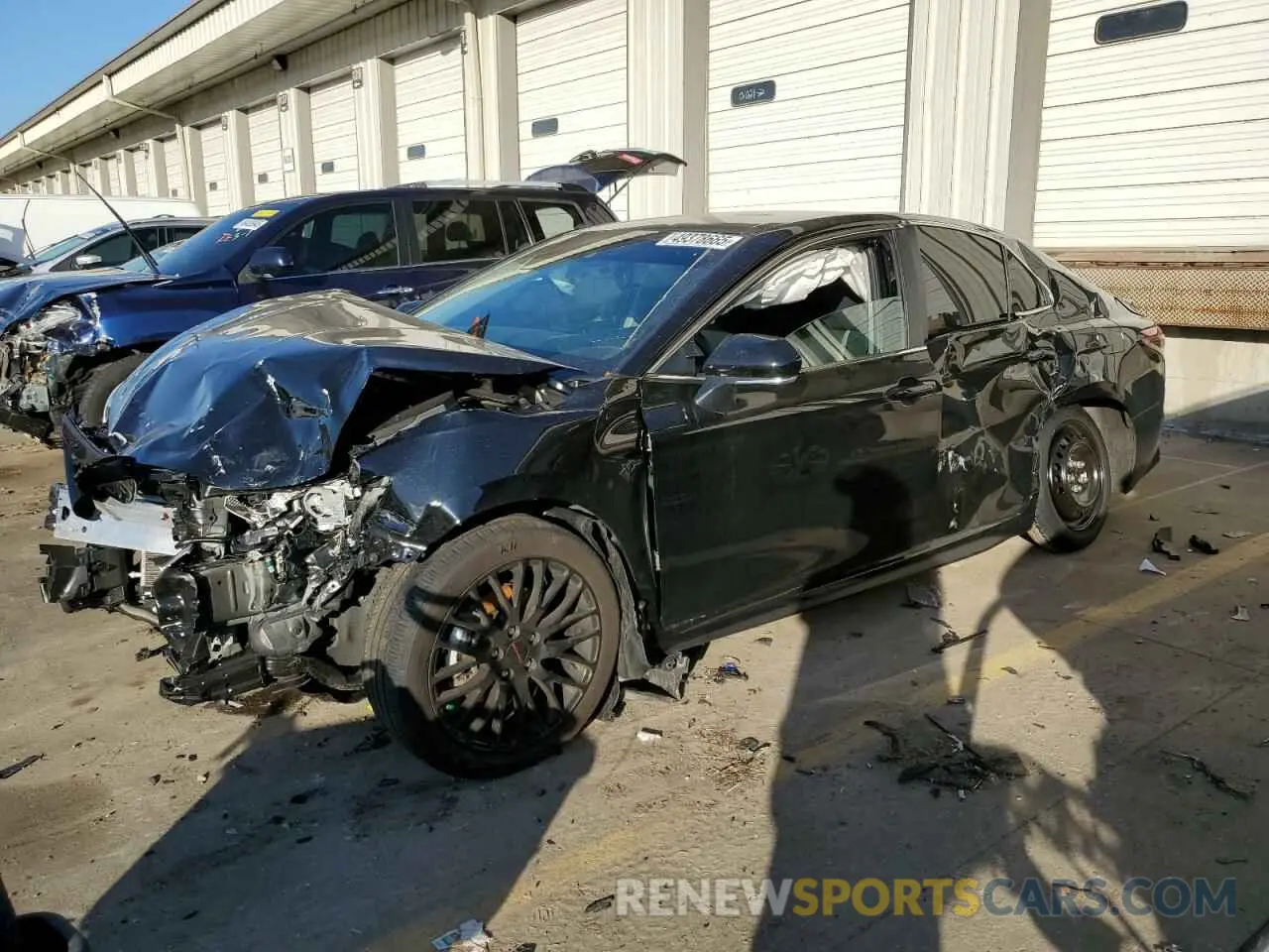 1 Photograph of a damaged car 4T1T11AK6RU845193 TOYOTA CAMRY 2024