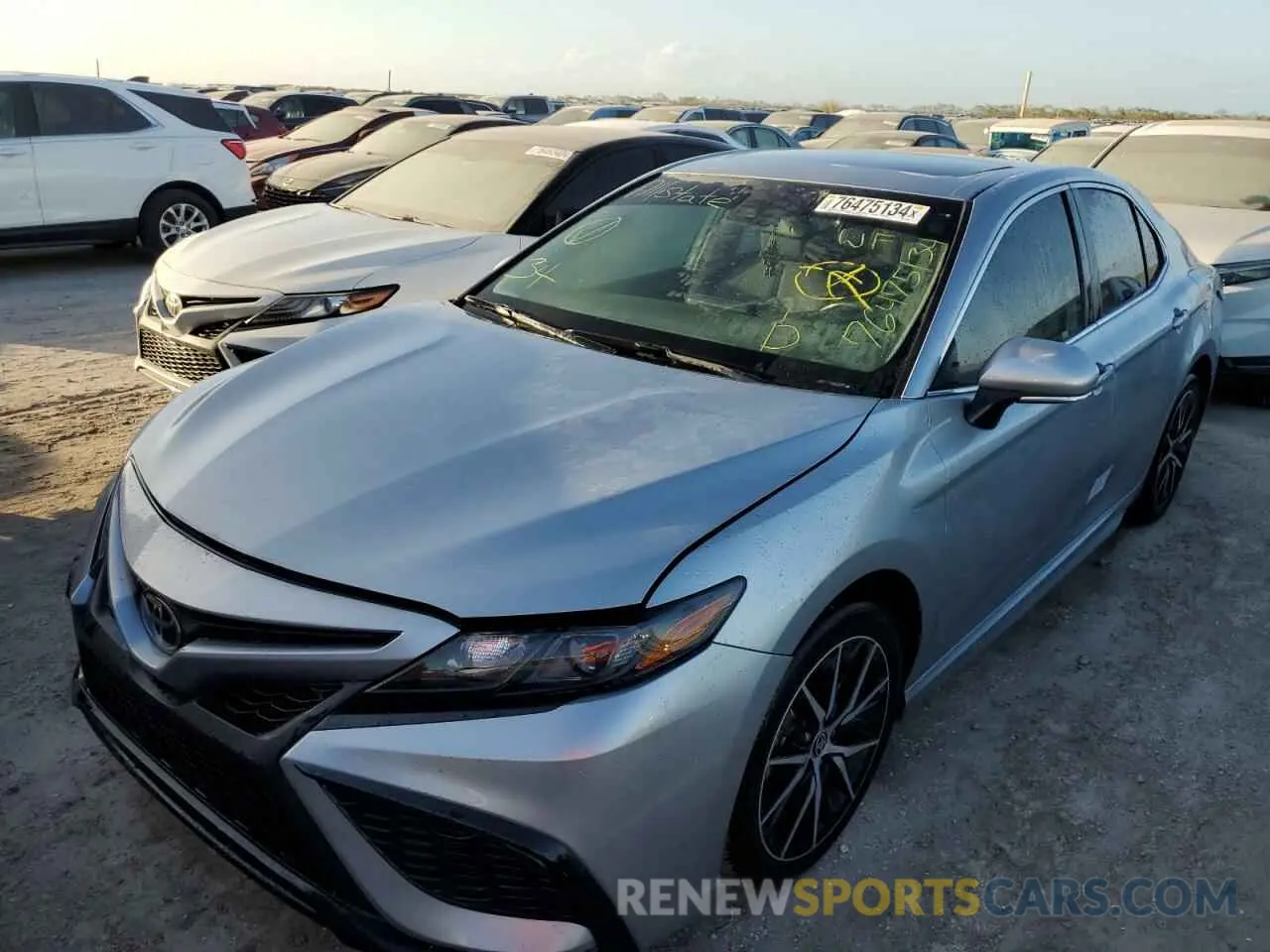 1 Photograph of a damaged car 4T1T11AK6RU871292 TOYOTA CAMRY 2024