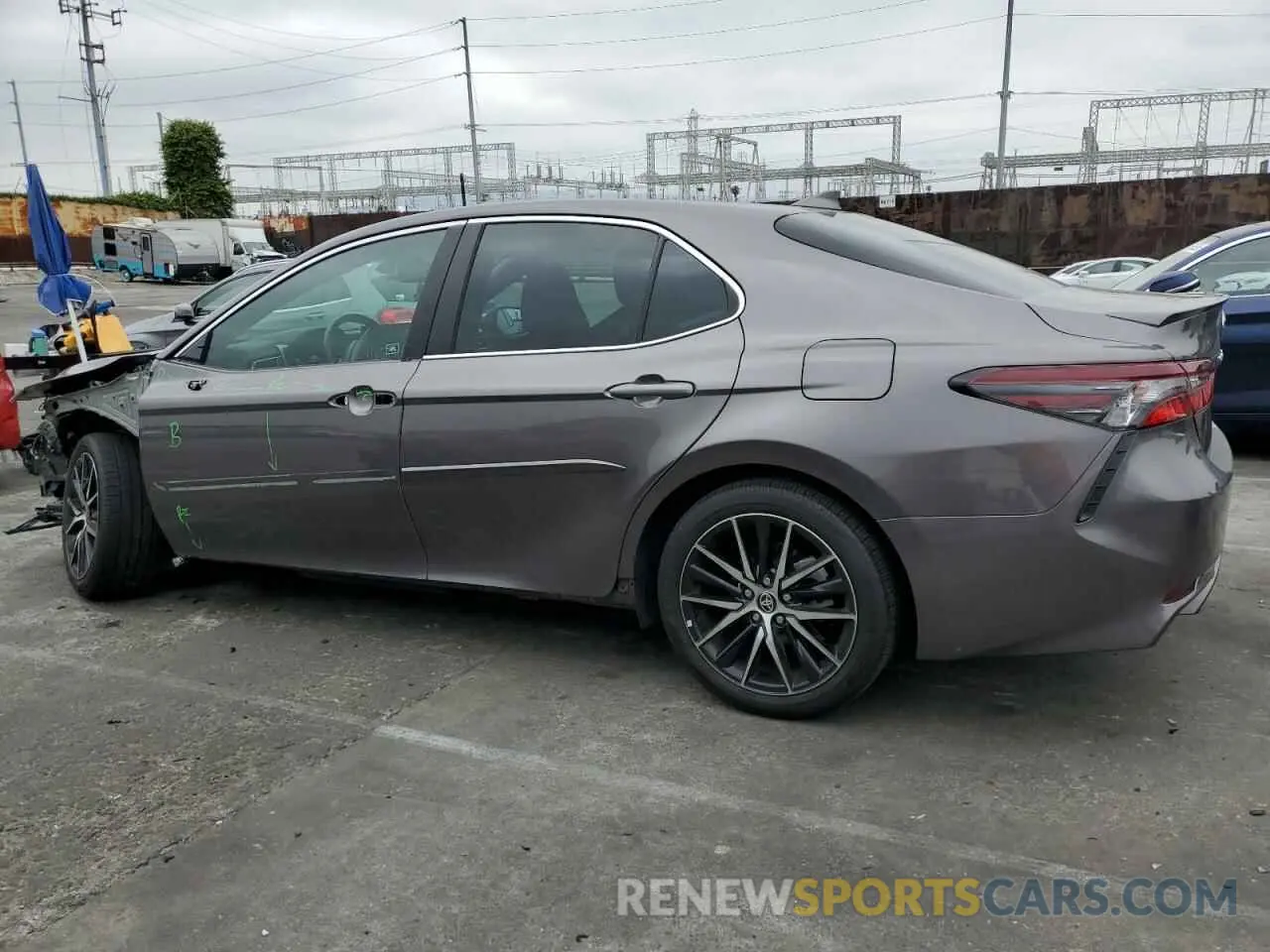 2 Photograph of a damaged car 4T1T11AK6RU891476 TOYOTA CAMRY 2024