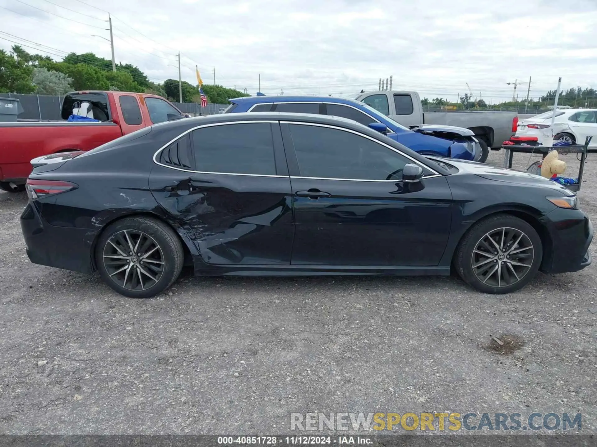 13 Photograph of a damaged car 4T1T11AK6RU901343 TOYOTA CAMRY 2024