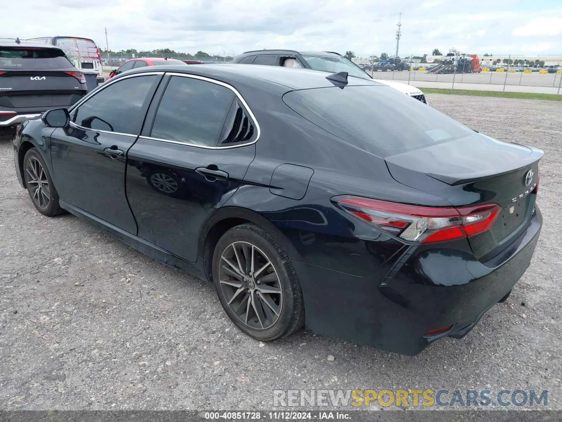3 Photograph of a damaged car 4T1T11AK6RU901343 TOYOTA CAMRY 2024